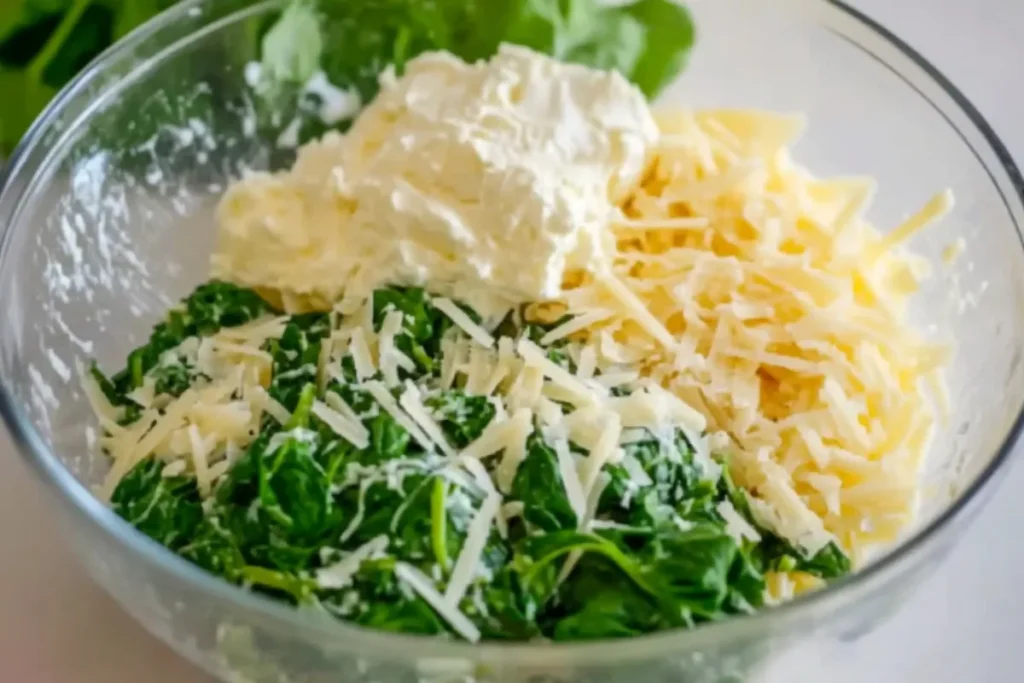 Ingredients for Spinach Stuffed Chicken Breast