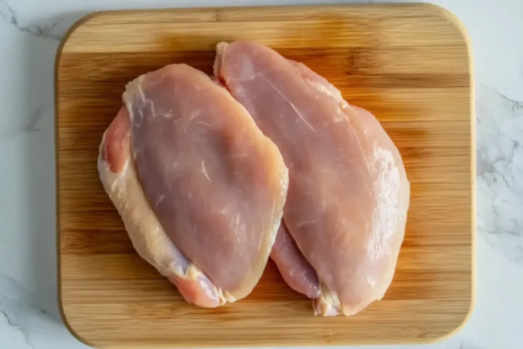 Ingredients for Spinach Stuffed Chicken Breasts