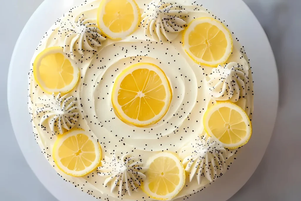 Lemon Poppy Seed Cake