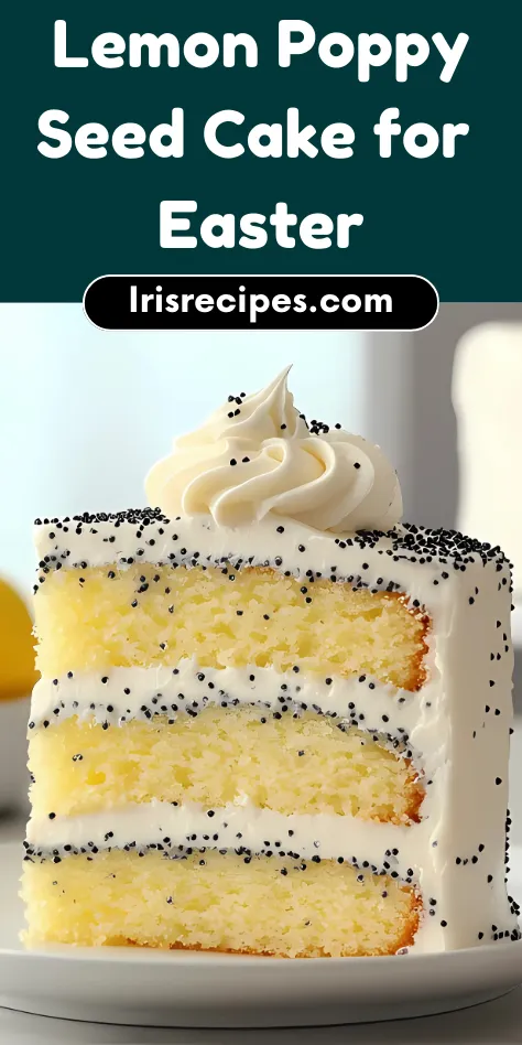 Lemon Poppy Seed Cake Perfect Easter Dessert