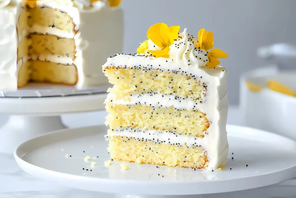 Lemon Poppy Seed Cake Recipe