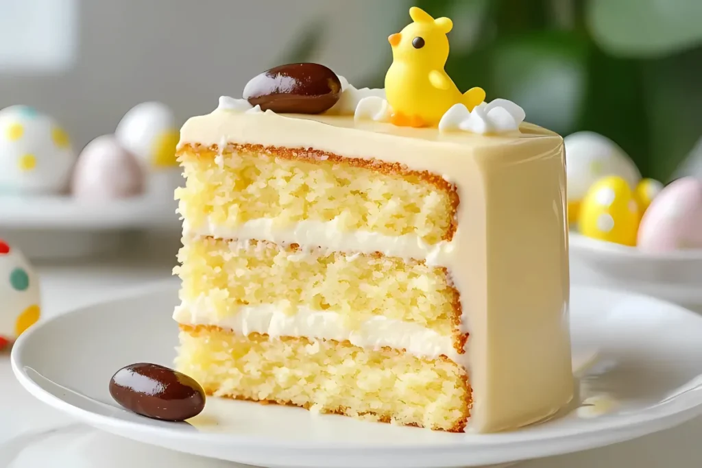 Make the Pastry Cream For Easter Homemade Yellow Cake Recipe