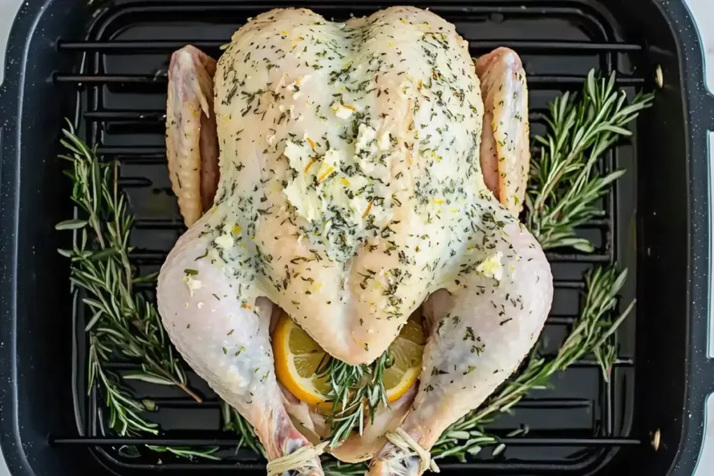 Orange Herb Roasted Chicken Recipe Step by step