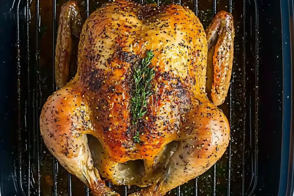 Orange Herb Roasted Chicken Step by step