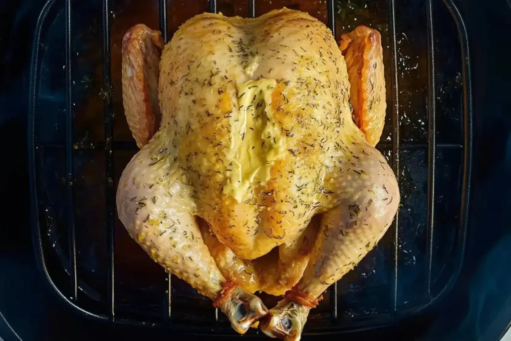 Prepare Orange Herb Roasted Chicken