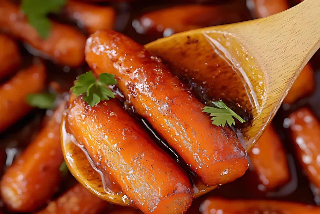 Roasted Baby Carrots with Honey