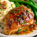 Slow Cooker Brown Sugar Garlic Chicken