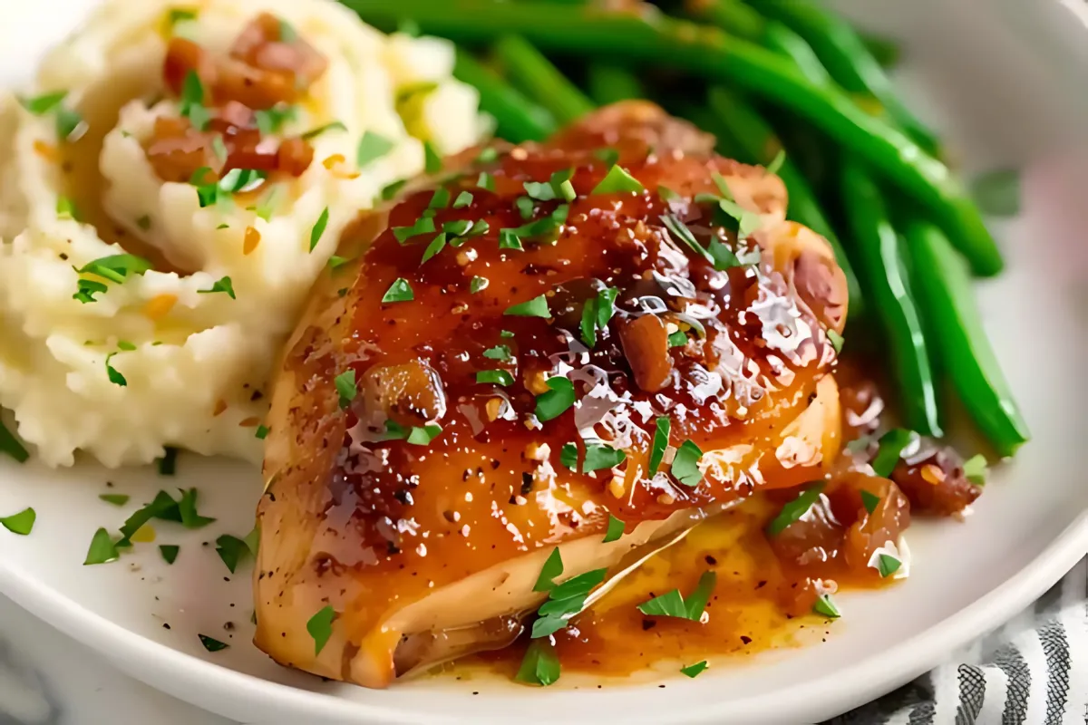 Slow Cooker Brown Sugar Garlic Chicken