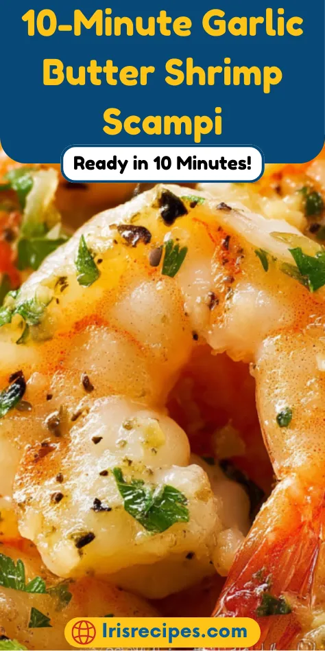 10-Minute Garlic Butter Shrimp Scampi