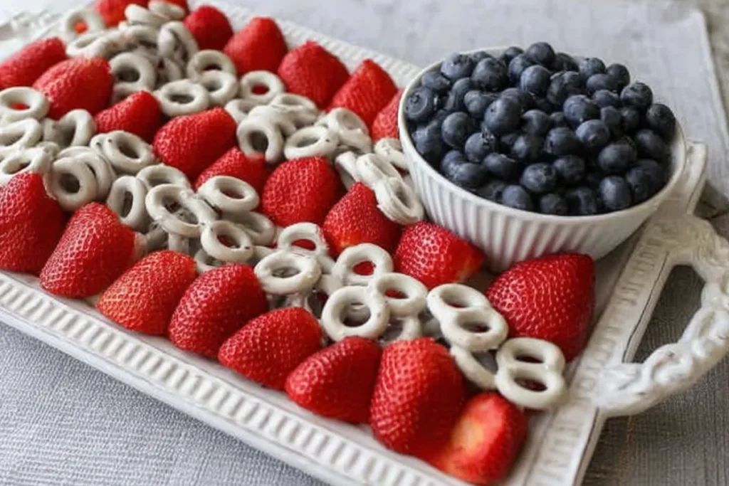4th of July Fruit Platter Idea 