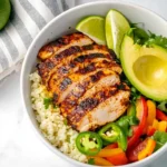 30-Minute Chipotle Chicken Fajita Bowls