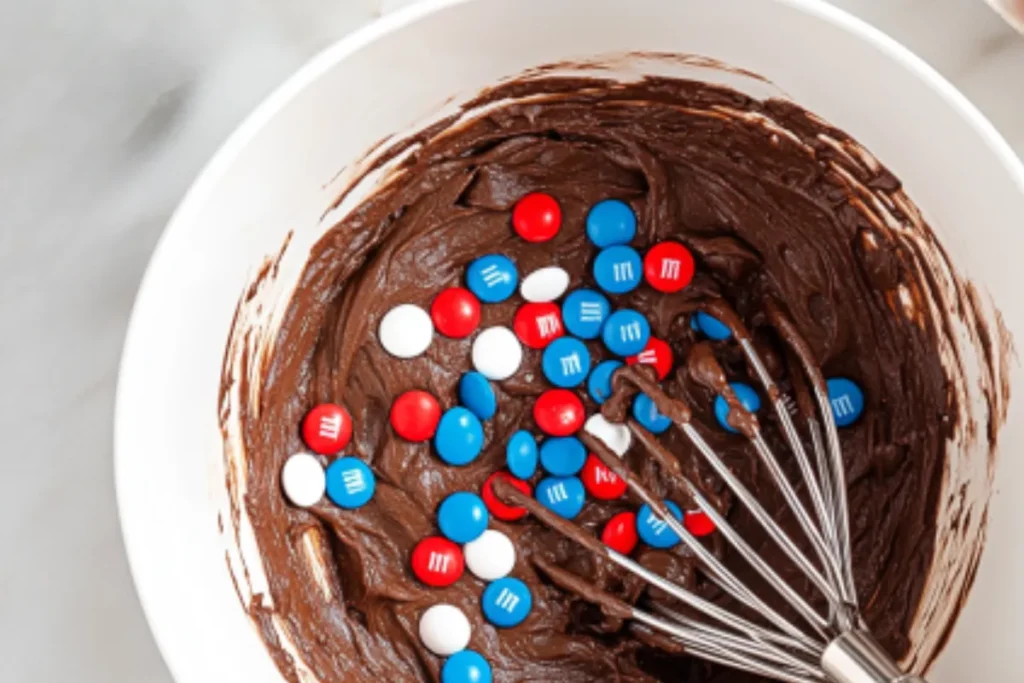 4th of July Cookies with M&Ms _ Easy Patriotic Dessert