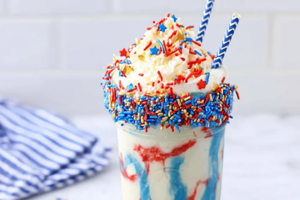 4th of July Crazy Milkshake Recipe