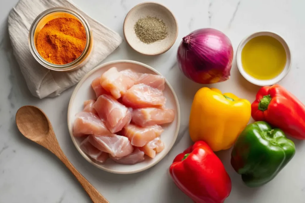 Air Fryer Chicken Fajitas 15 Minutes