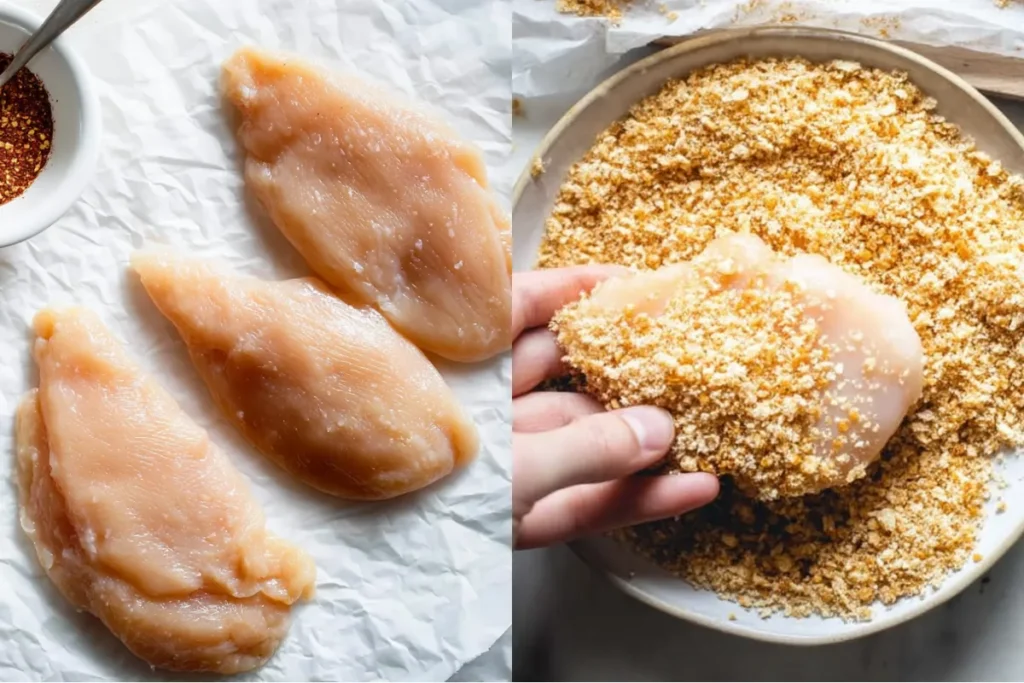 Air Fryer Crispy Chicken Breast Recipe (15 Minutes)