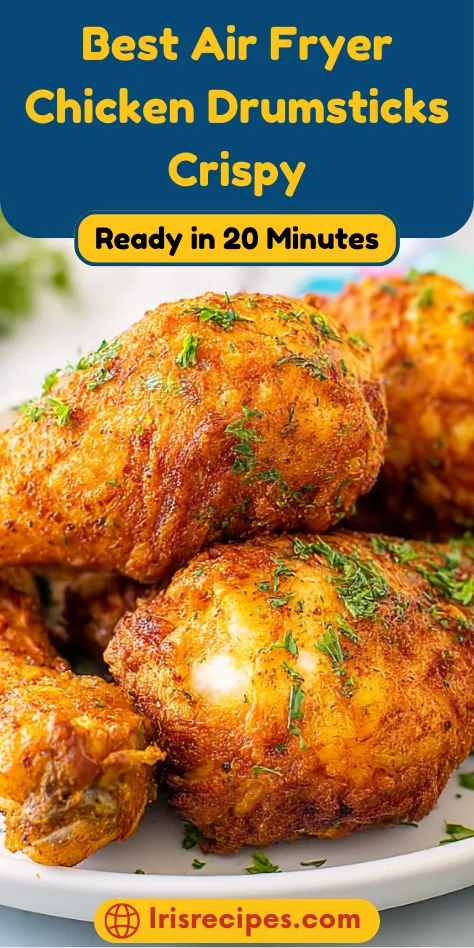 Best Air Fryer Chicken Drumsticks - Crispy