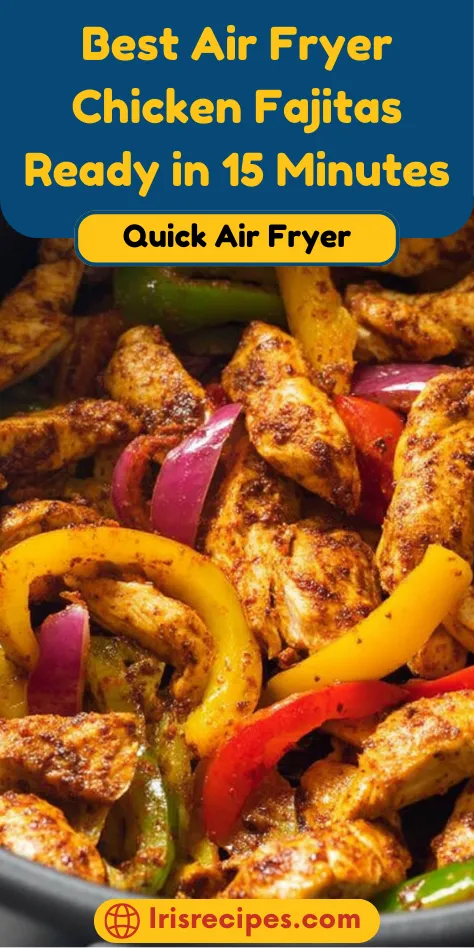 Best Air Fryer Chicken Fajitas Ready in 15 Minutes