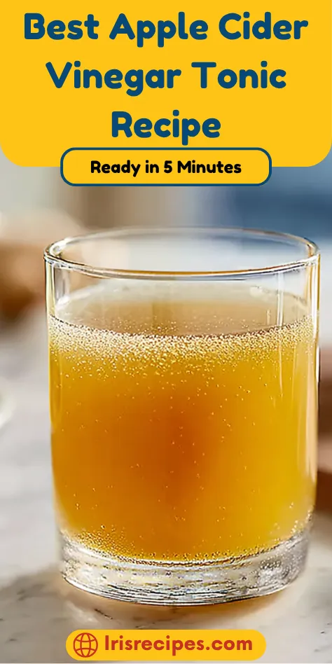 Best Apple Cider Vinegar Tonic Recipe