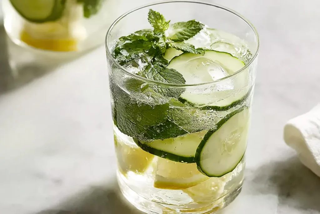 Best Cucumber Mint Detox Water for Weight Loss