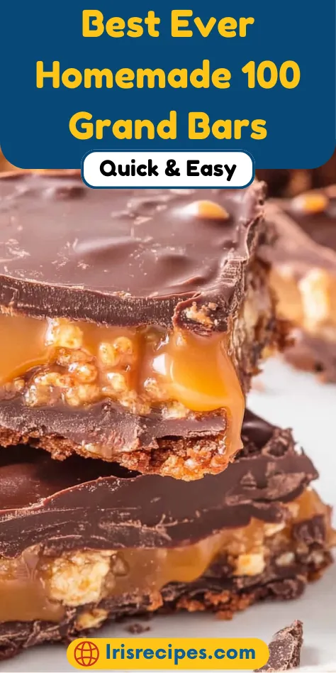 Best Ever Homemade 100 Grand Bars