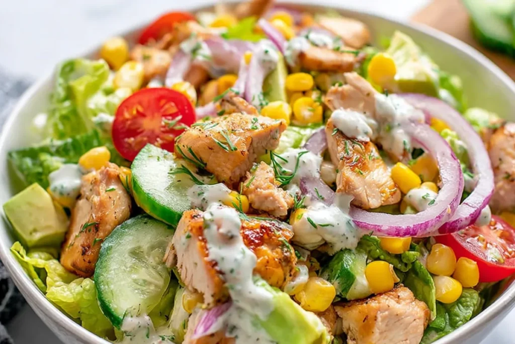 Best Healthy Ranch Chicken Salad for Meal Prep
