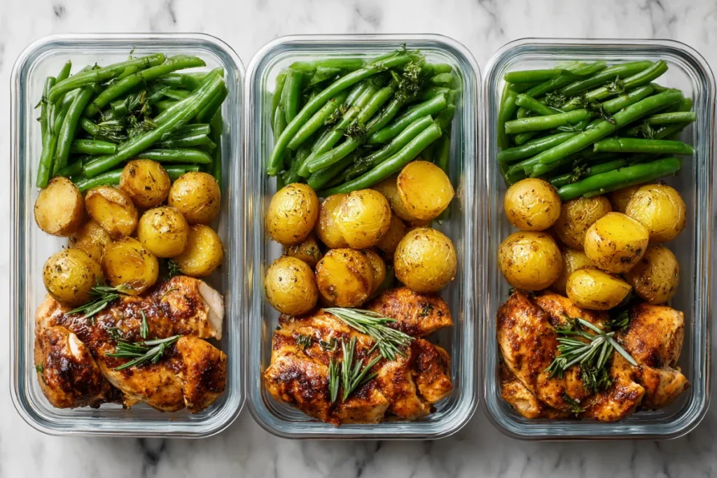 Caramelized Chicken Meal Prep