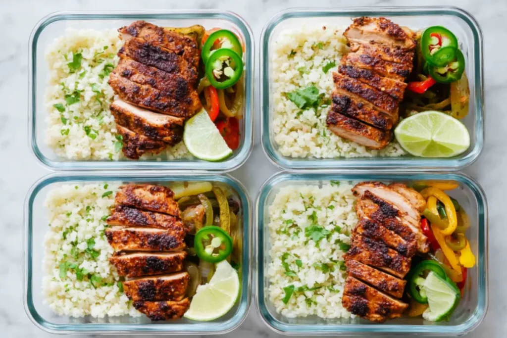 Chipotle Chicken Fajita Bowls