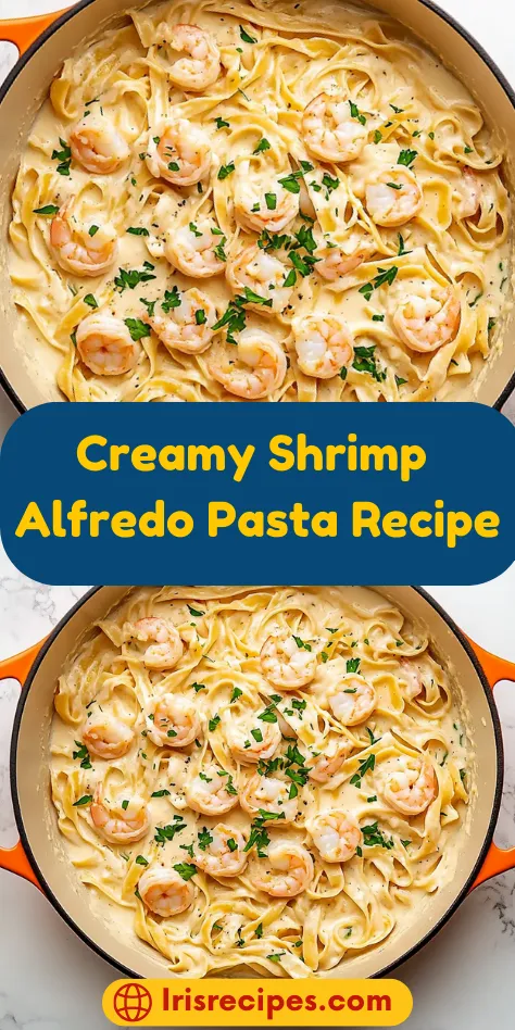 Creamy Shrimp Alfredo Pasta Recipe