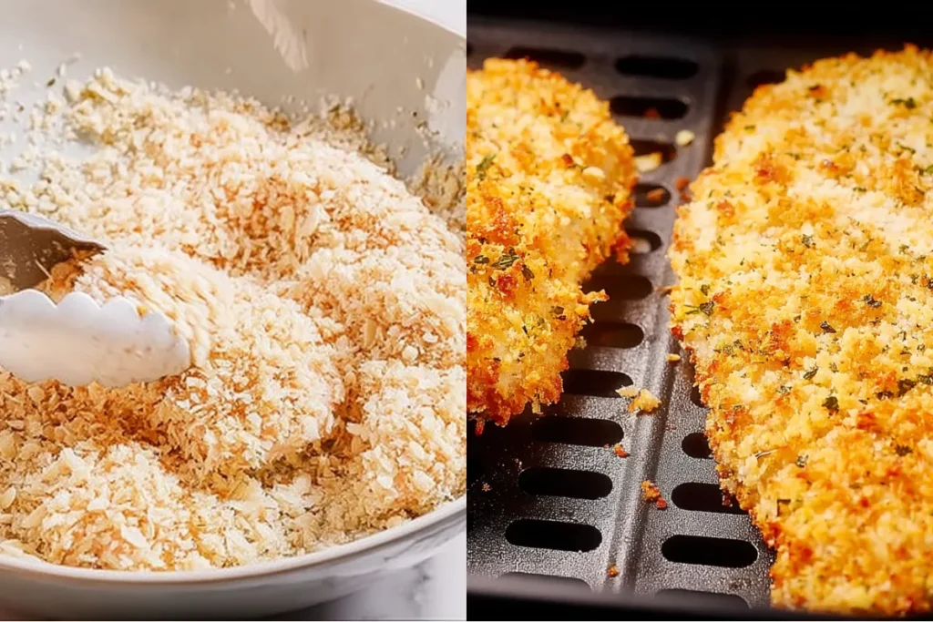 Crispy Air Fryer Chicken Parmesan