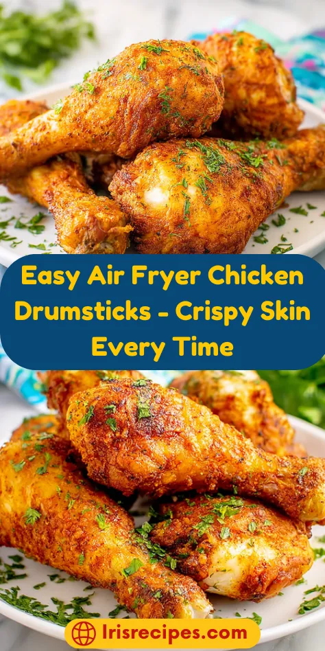 Easy Air Fryer Chicken Drumsticks - Crispy Skin Every Time