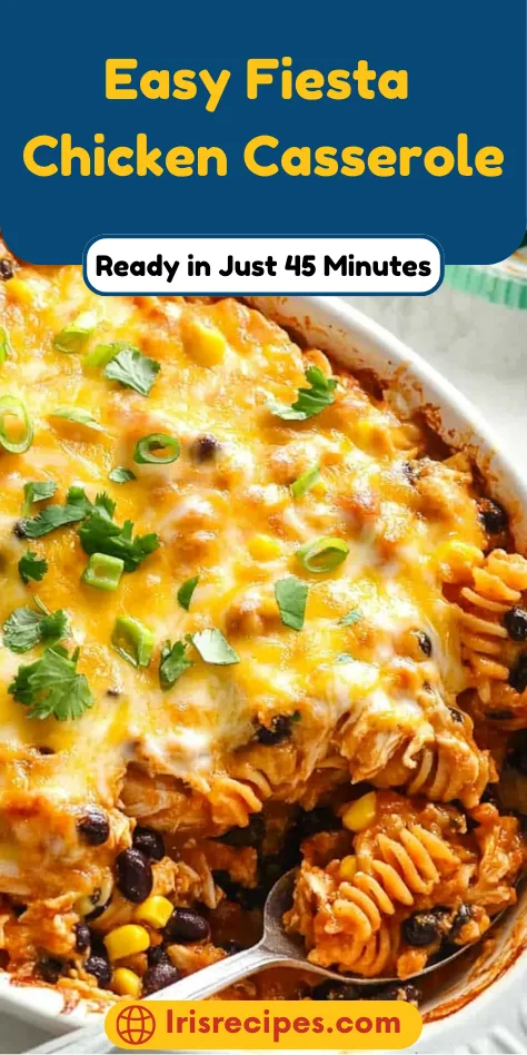 Easy Fiesta Chicken Casserole