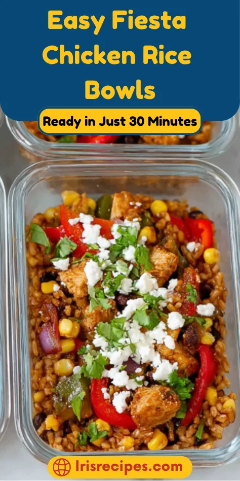 Easy Fiesta Chicken Rice Bowls