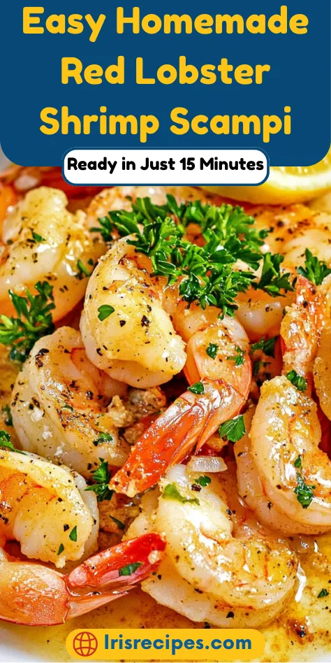 Easy Homemade Red Lobster Shrimp Scampi
