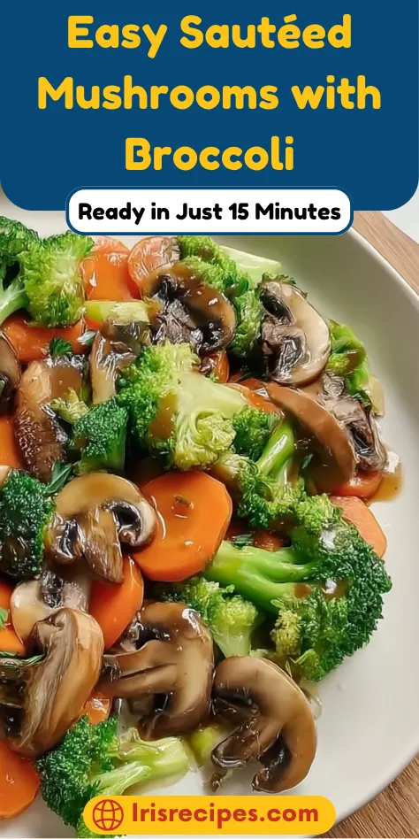 Easy Sautéed Mushrooms with Broccoli
