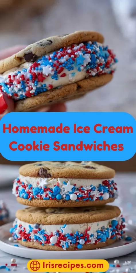 Festive Ice Cream Cookies