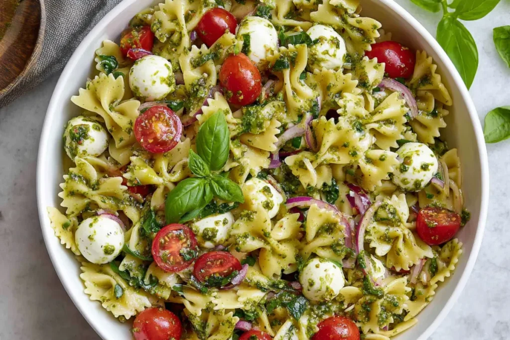 Fresh Bow Tie Pasta Salad Perfect for Summer Gatherings