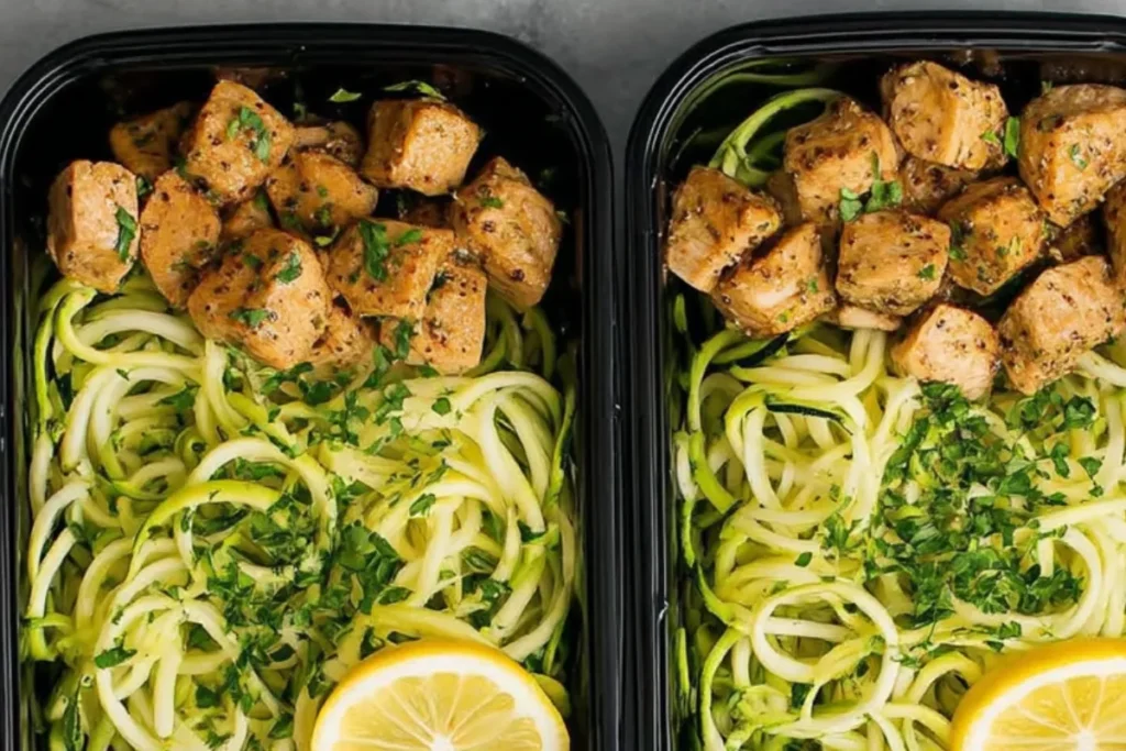 Garlic Lemon Chicken Meal Prep