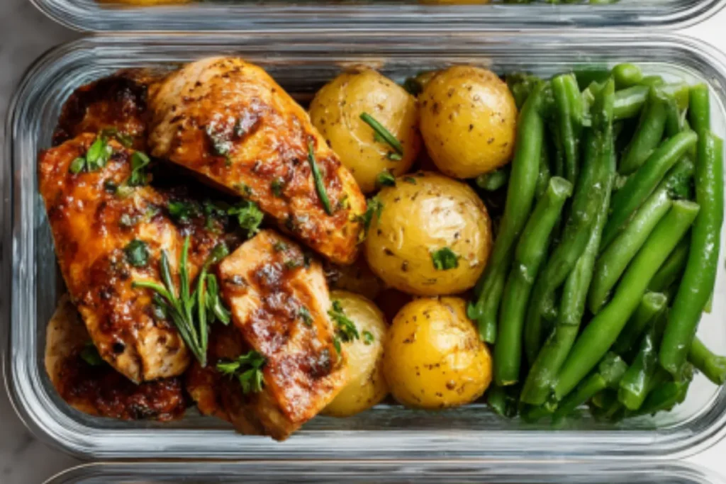 Glazed Chicken Meal Prep