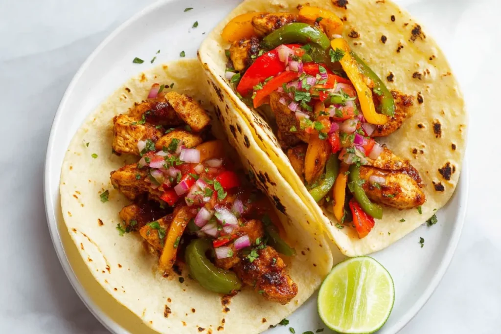 Healthy Air Fryer Chicken Fajitas