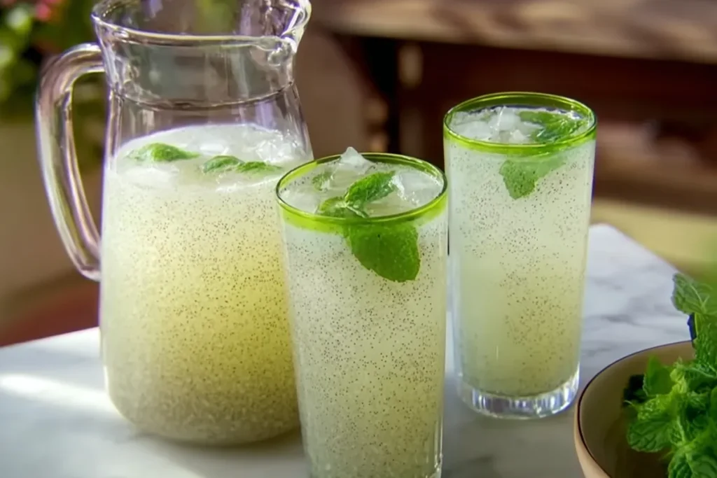 Healthy Chia Limeade for Summer Hydration