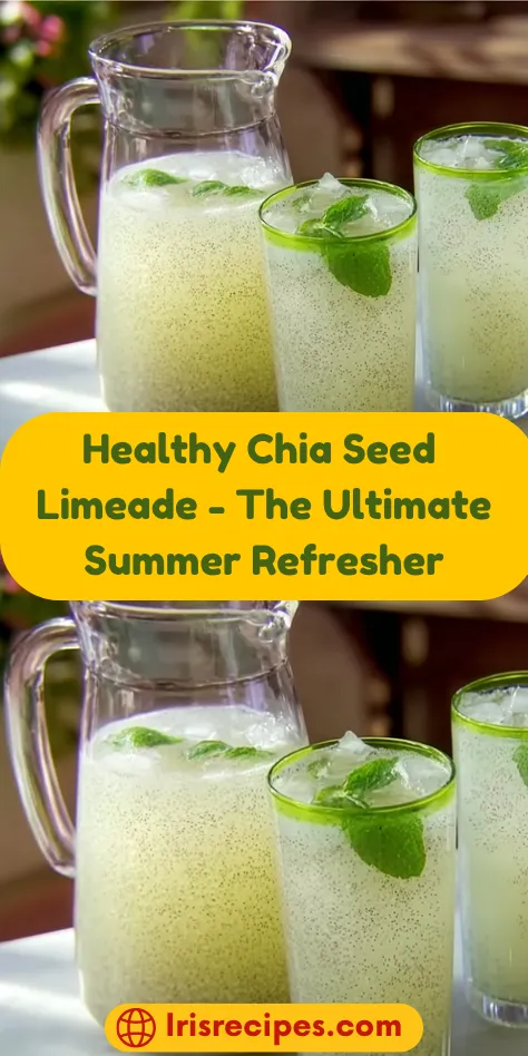 Healthy Chia Seed Limeade - The Ultimate Summer Refresher