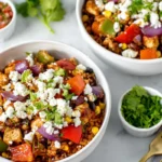 Healthy Fiesta Chicken Rice Bowls _ Perfect Meal Prep