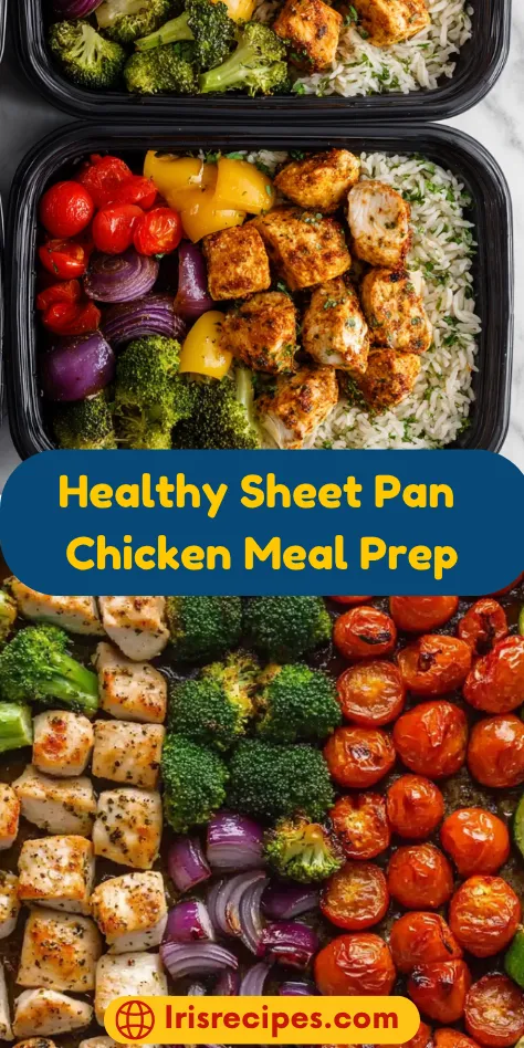 Healthy Sheet Pan Chicken Meal Prep