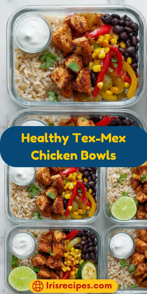 Healthy Tex-Mex Chicken Bowls