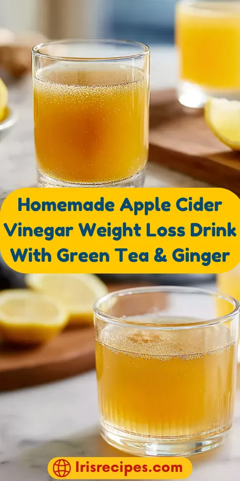 Homemade Apple Cider Vinegar Weight Loss Drink