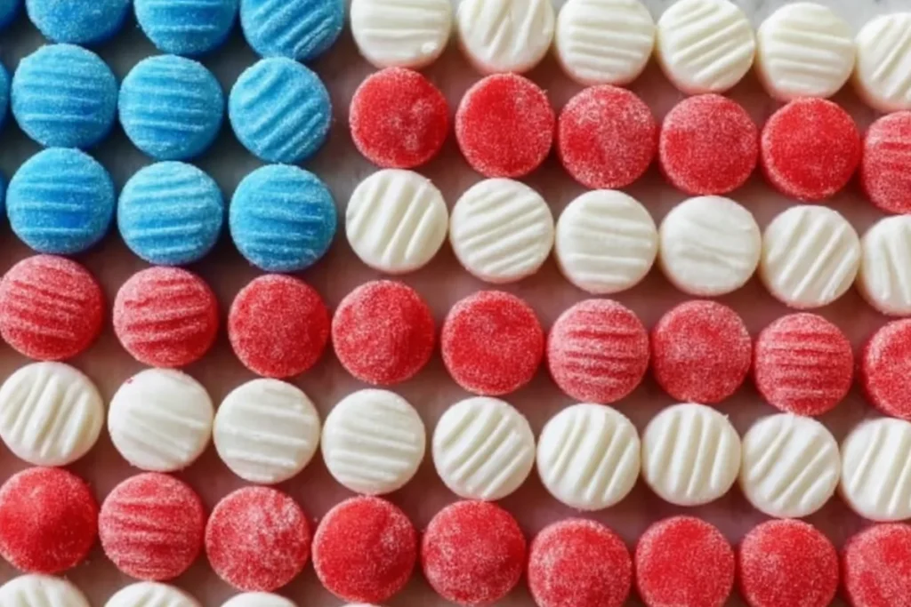 Homemade Patriotic Patties for July 4th