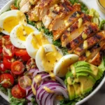 Low-Carb Paleo Chicken Cobb Salad _ Family-Friendly Recipe