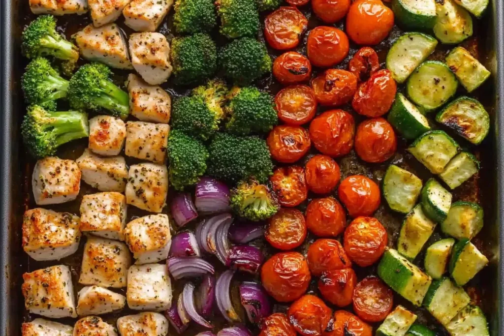 One-Pan Chicken and Veggies Recipe