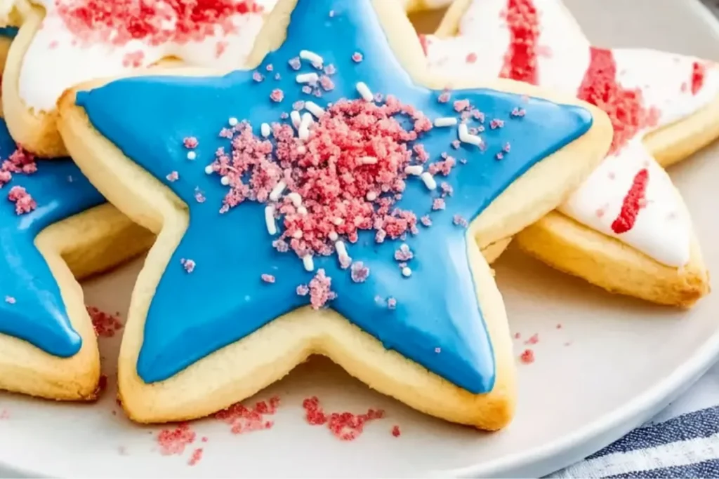 Pop Rocks Sugar Cookies for Independence Day