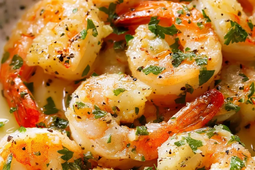 Quick Buttery Shrimp Scampi